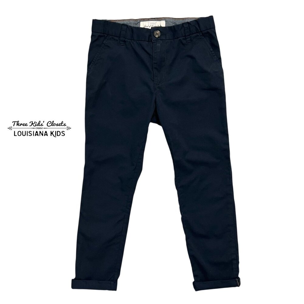 Label of Graded Goods by H&M 6X Boys Navy Blue Pants